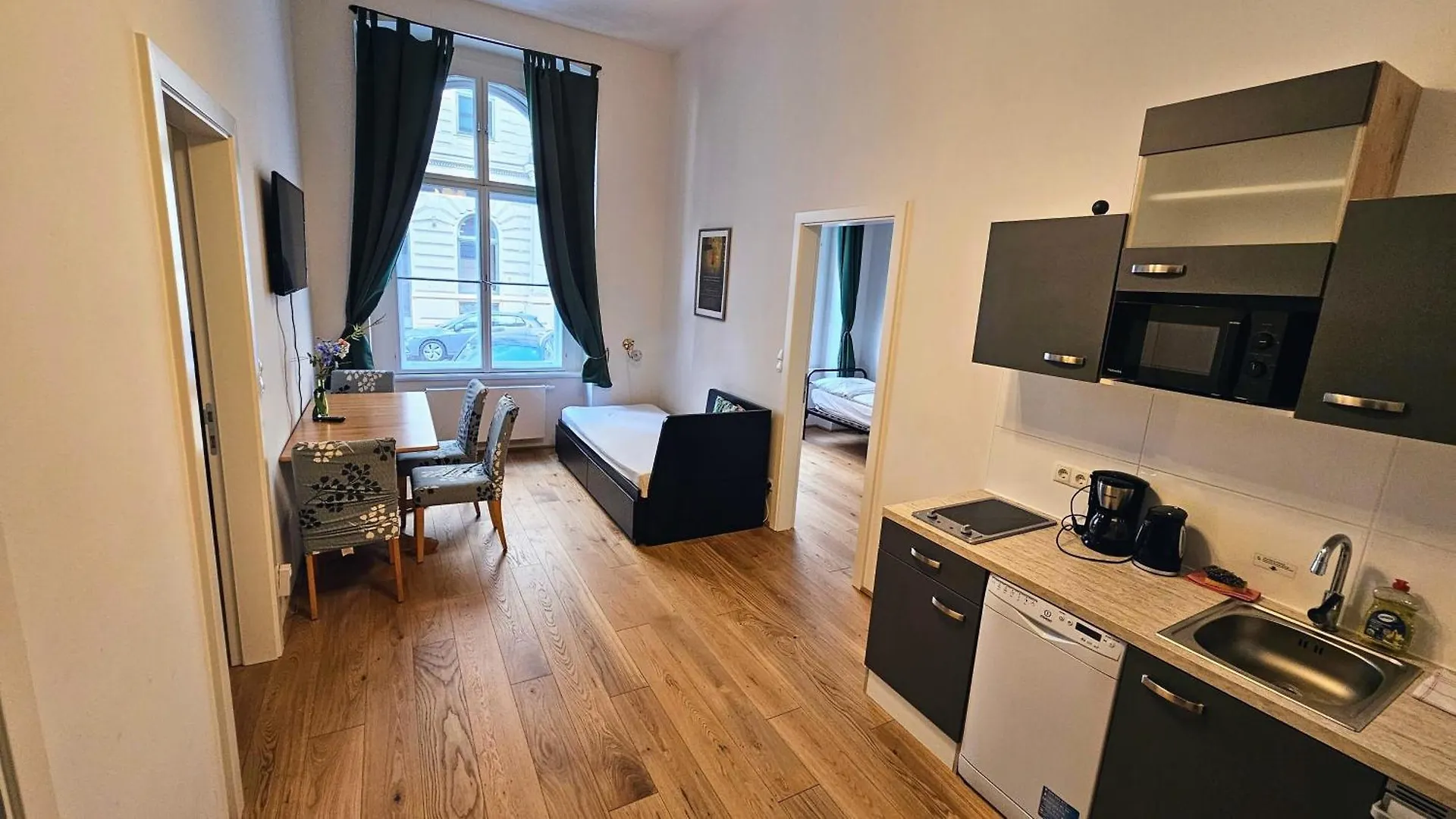 Sobieski District-1 Ring Apartments Vídeň Rakousko